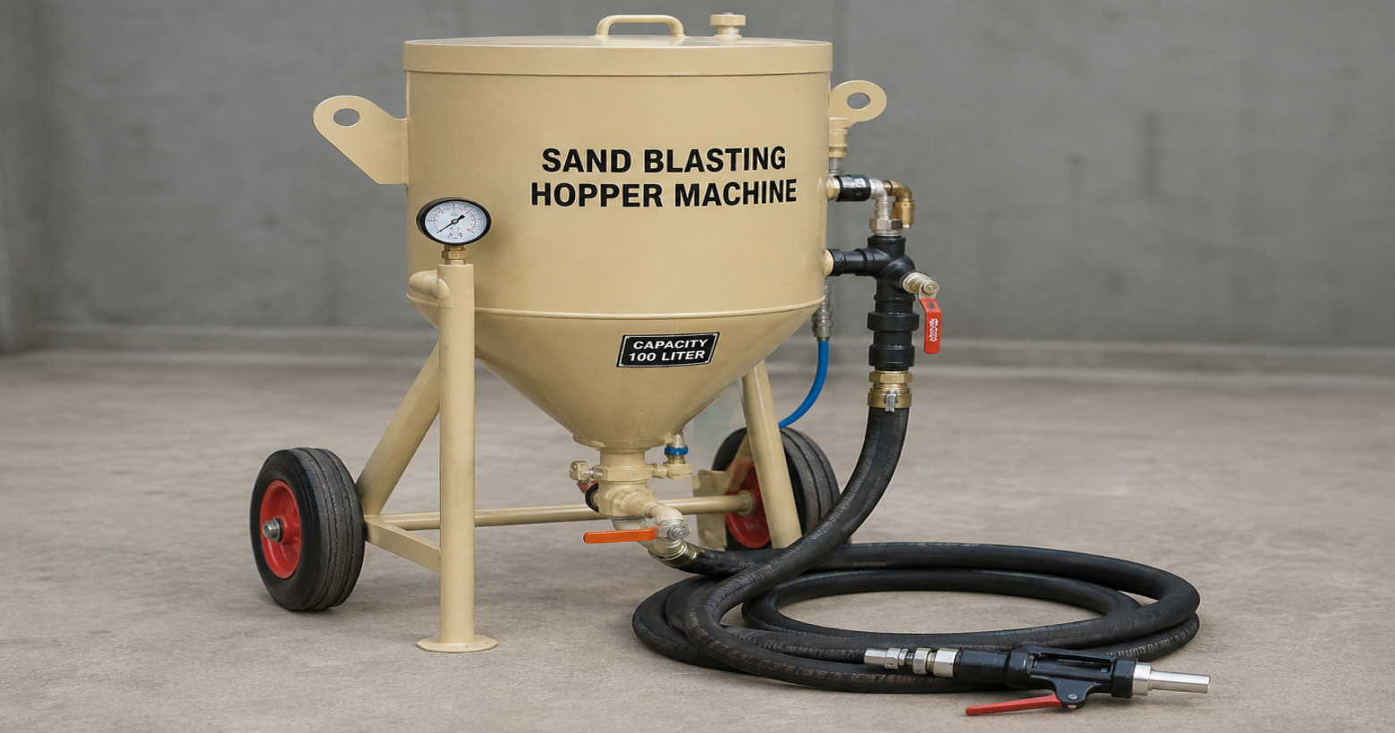 How to Choose the Best Abrasive for Sand Blasting Hopper