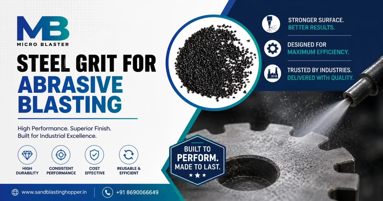 Steel Grit for Abrasive Blasting