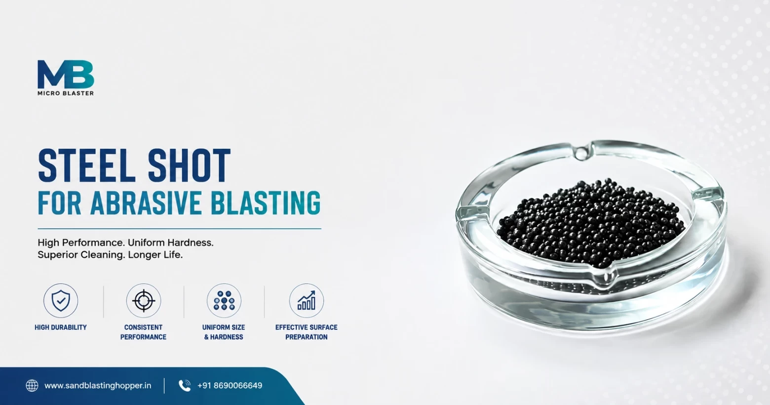 Steel Shot for Abrasive Blasting