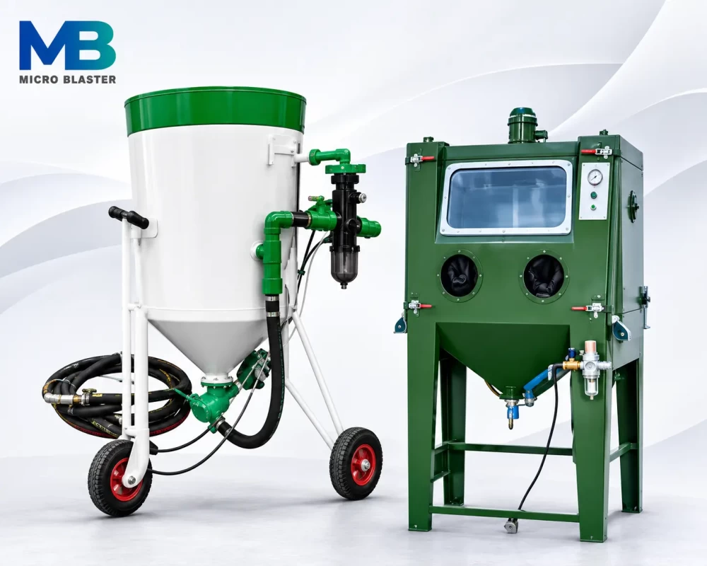 Abrasive Blasting Machine for Surface Preparation