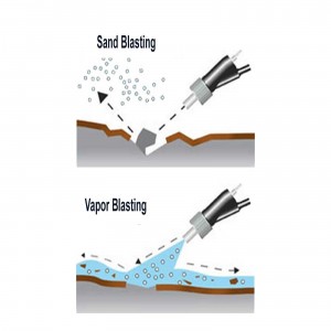The Difference Between Sand blasting and Vapor Blasting