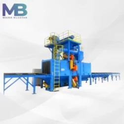 Roller Conveyor Blast Machine